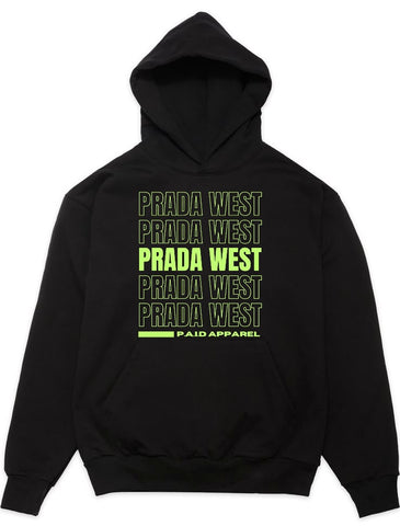 Prada West “Gang Green” Hoodie